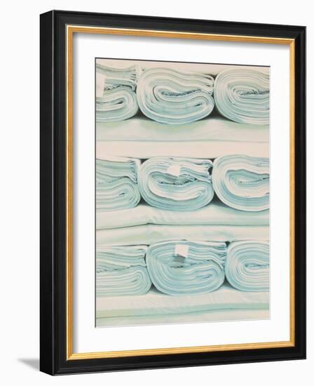 Rolls of Fabric-Graeme Harris-Framed Photographic Print