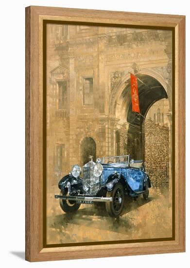 Rolls Royce at the Royal Academy-Peter Miller-Framed Premier Image Canvas