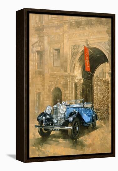 Rolls Royce at the Royal Academy-Peter Miller-Framed Premier Image Canvas