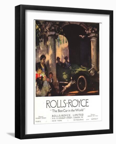 Rolls-Royce, Cars, UK, 1917-null-Framed Giclee Print