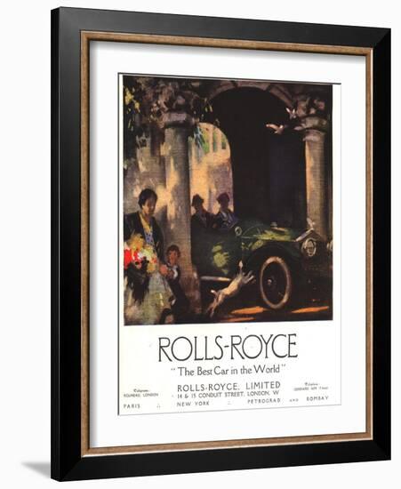 Rolls-Royce, Cars, UK, 1917-null-Framed Giclee Print