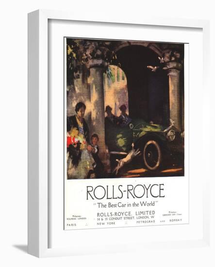 Rolls-Royce, Cars, UK, 1917-null-Framed Giclee Print