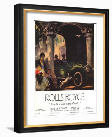 Rolls-Royce, Cars, UK, 1917-null-Framed Giclee Print