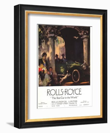 Rolls-Royce, Cars, UK, 1917-null-Framed Giclee Print