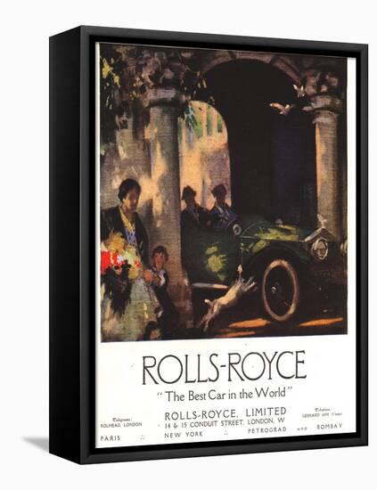 Rolls-Royce, Cars, UK, 1917-null-Framed Premier Image Canvas