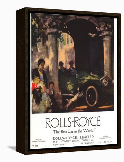 Rolls-Royce, Cars, UK, 1917-null-Framed Premier Image Canvas