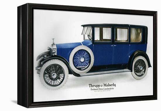 Rolls-Royce Enclosed Drive Landaulette with Partition Behind the Driver, C1910-1929-null-Framed Premier Image Canvas