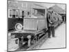 Rolls-Royce Silver Ghost Locomotive on the Romney, Hythe and Dymchurch Railway, 1933-null-Mounted Photographic Print
