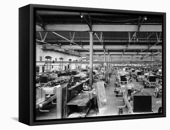 Rolls-Royce Silver Ghosts under Construction, Derby, C1912-null-Framed Premier Image Canvas