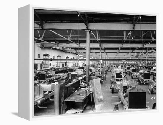 Rolls-Royce Silver Ghosts under Construction, Derby, C1912-null-Framed Premier Image Canvas