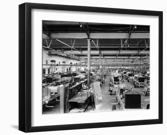 Rolls-Royce Silver Ghosts under Construction, Derby, C1912-null-Framed Photographic Print