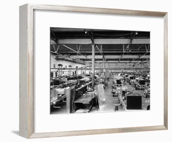 Rolls-Royce Silver Ghosts under Construction, Derby, C1912-null-Framed Photographic Print