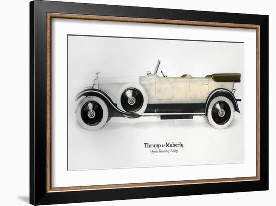 Rolls-Royce with Open Touring Body, C1910-1929-null-Framed Giclee Print