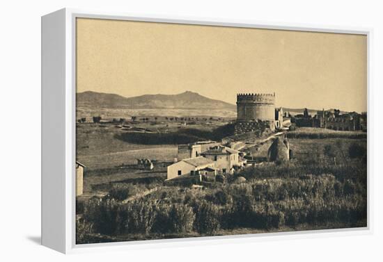 'Roma - Appian Way ', 1910-Unknown-Framed Premier Image Canvas