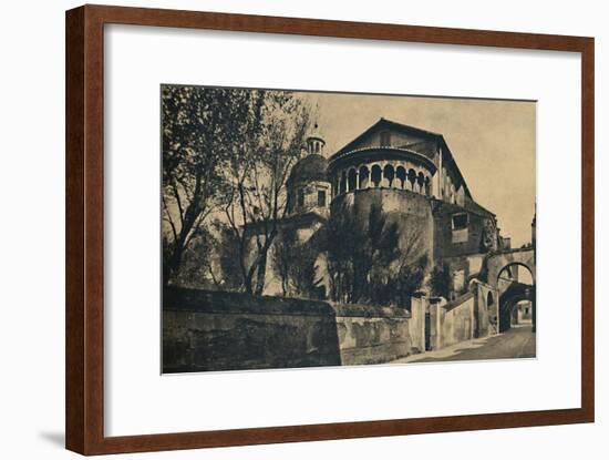'Roma - Clivus Scauri and Apse of the Church of SS. Giovanni and Paolo on the Caelian Hill', 1910-Unknown-Framed Giclee Print