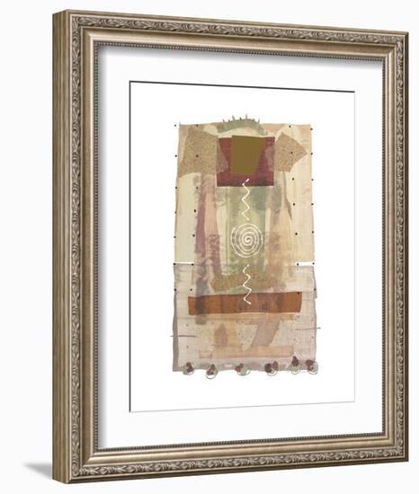 Roma (copper foil stamped)-P^G^ Gravele-Framed Art Print