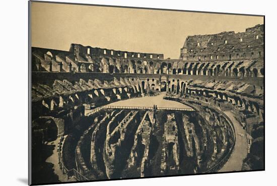 'Roma - Flavien Ampitheatre', 1910-Unknown-Mounted Giclee Print