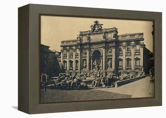 'Roma - Fountain of Trevi', 1910-Unknown-Framed Premier Image Canvas