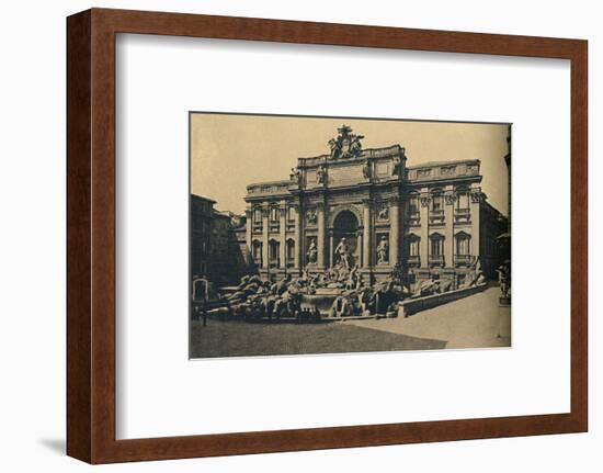 'Roma - Fountain of Trevi', 1910-Unknown-Framed Photographic Print