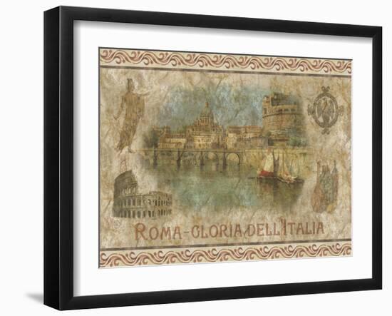 Roma, Gloria dell Italia-Thomas L. Cathey-Framed Art Print