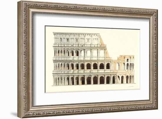 Roma, Il Colosseo-Libero Patrignani-Framed Art Print