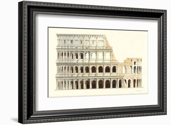 Roma, Il Colosseo-Libero Patrignani-Framed Art Print