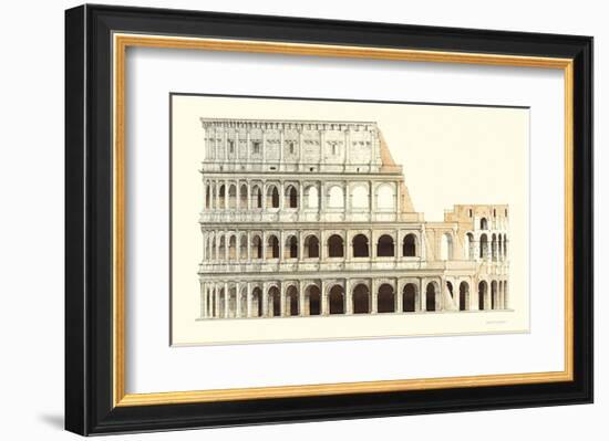 Roma, Il Colosseo-Libero Patrignani-Framed Art Print