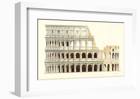 Roma, Il Colosseo-Libero Patrignani-Framed Art Print