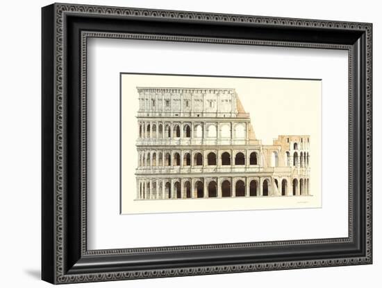 Roma, Il Colosseo-Libero Patrignani-Framed Art Print