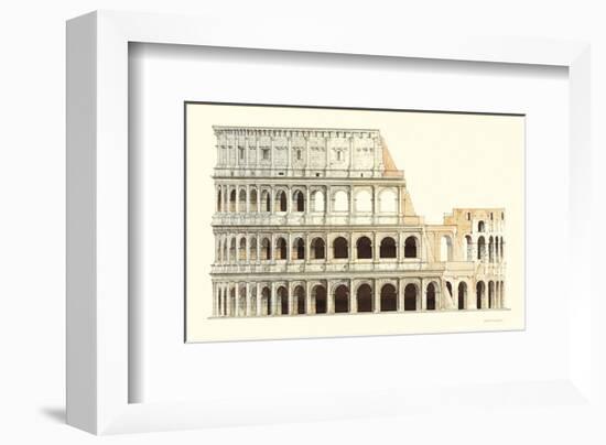 Roma, Il Colosseo-Libero Patrignani-Framed Art Print