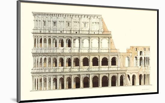 Roma, Il Colosseo-Libero Patrignani-Mounted Art Print