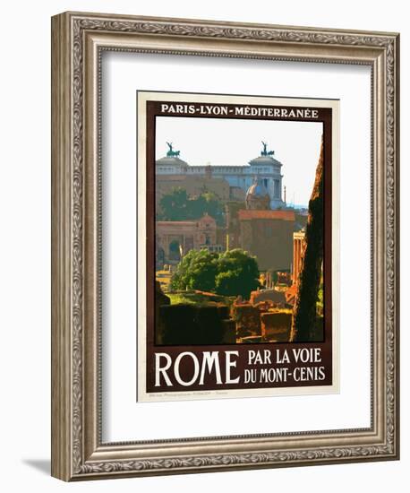 Roma Italy 2-Anna Siena-Framed Giclee Print