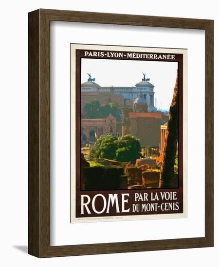 Roma Italy 2-Anna Siena-Framed Giclee Print