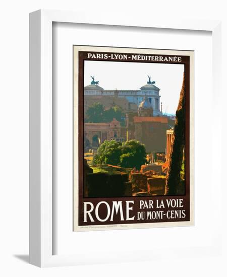 Roma Italy 2-Anna Siena-Framed Giclee Print