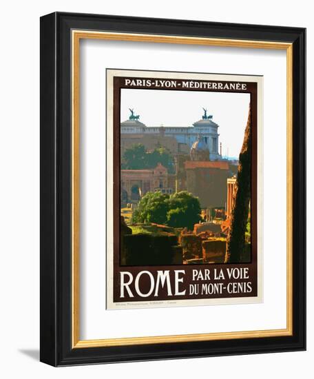 Roma Italy 2-Anna Siena-Framed Giclee Print