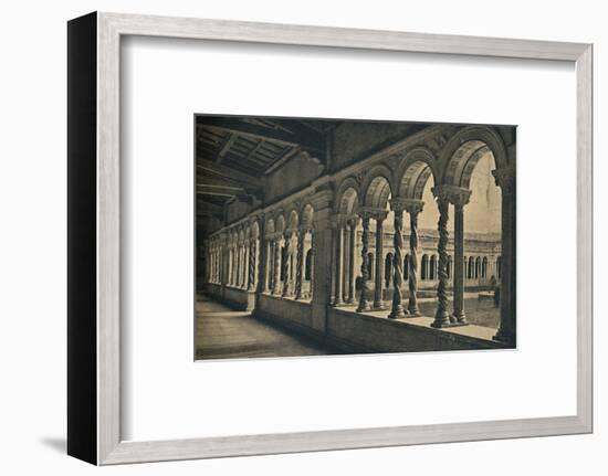 Roma - St. Paul without the Walls - Cloister of the Monastery of the Benedictine Monks-Unknown-Framed Photographic Print