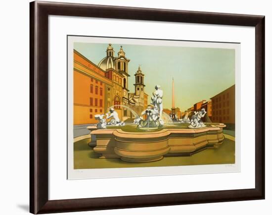 Roma-Georges Rohner-Framed Limited Edition