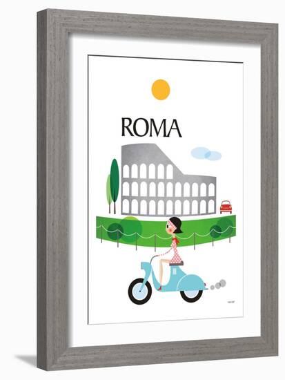 Roma-Tomas Design-Framed Art Print