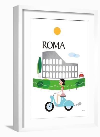 Roma-Tomas Design-Framed Art Print