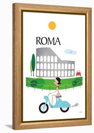 Roma-Tomas Design-Framed Stretched Canvas