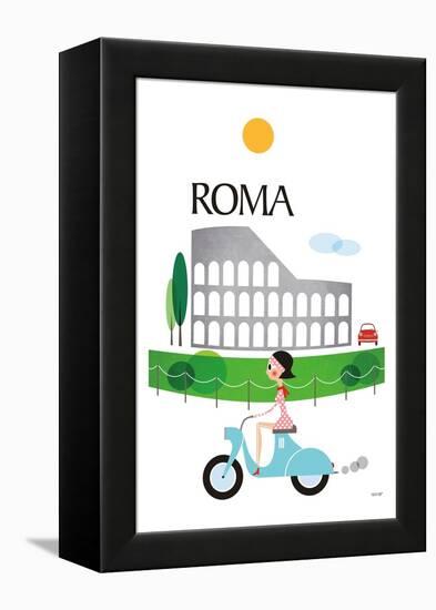 Roma-Tomas Design-Framed Stretched Canvas