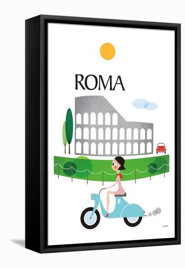 Roma-Tomas Design-Framed Stretched Canvas