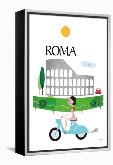 Roma-Tomas Design-Framed Stretched Canvas