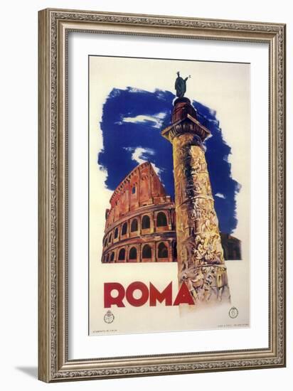 Roma-Vintage Apple Collection-Framed Giclee Print