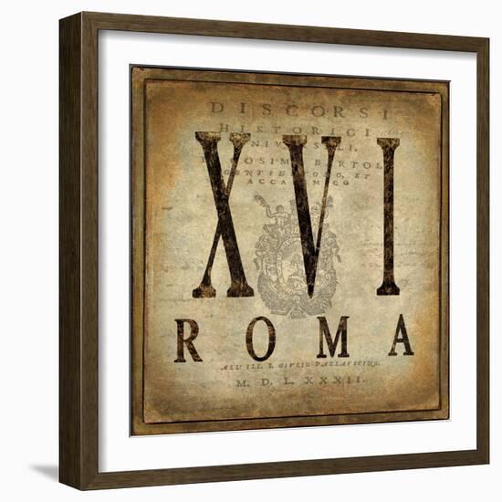 Roma-Oliver Jeffries-Framed Art Print