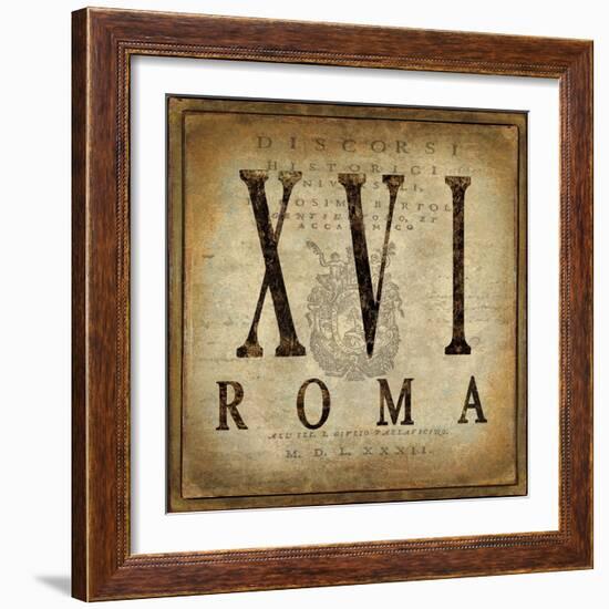 Roma-Oliver Jeffries-Framed Art Print