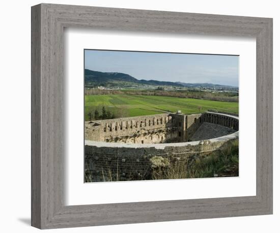 Roman Amphitheatre, Aspendos, Anatolia, Turkey, Eurasia-Ethel Davies-Framed Photographic Print