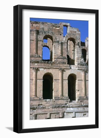 Roman Amphitheatre in El Djem, 3rd Century-CM Dixon-Framed Photographic Print