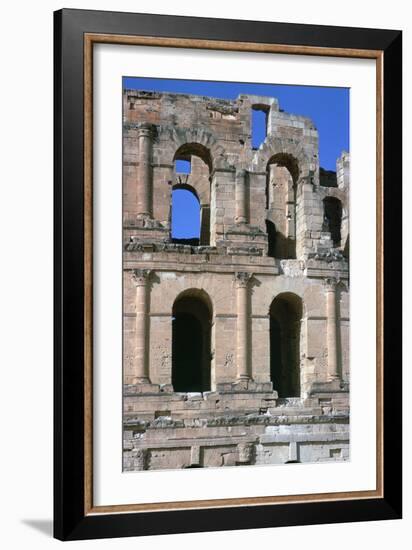 Roman Amphitheatre in El Djem, 3rd Century-CM Dixon-Framed Photographic Print