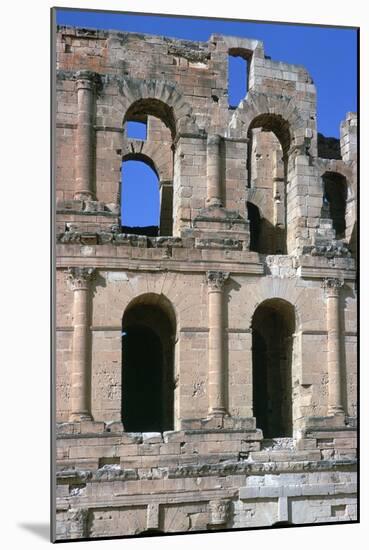 Roman Amphitheatre in El Djem, 3rd Century-CM Dixon-Mounted Photographic Print